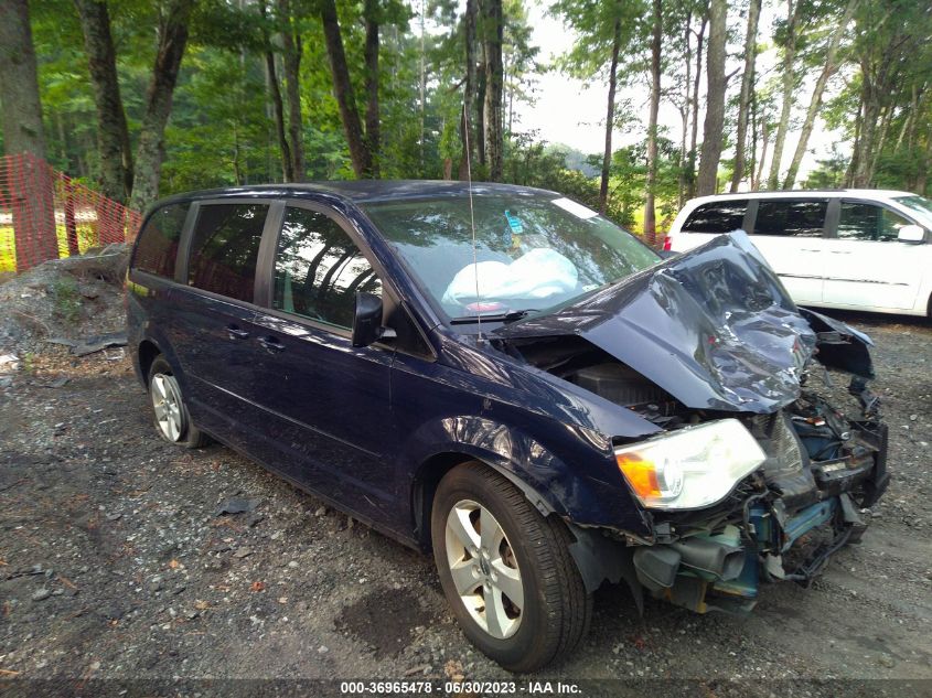 2013 DODGE GRAND CARAVAN SE - 2C4RDGBG8DR562805