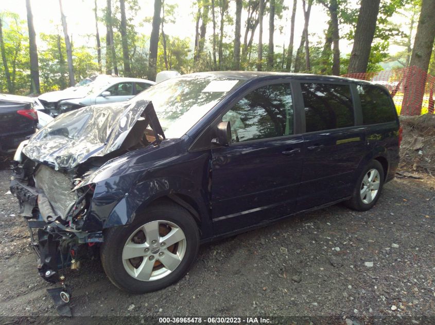 2013 DODGE GRAND CARAVAN SE - 2C4RDGBG8DR562805