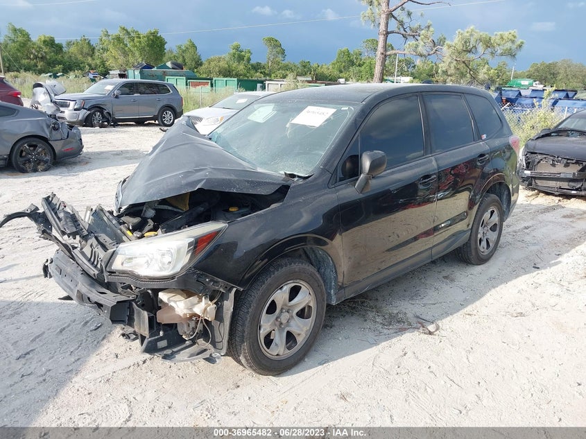 VIN JF2SJAAC5HH415110 2017 SUBARU FORESTER