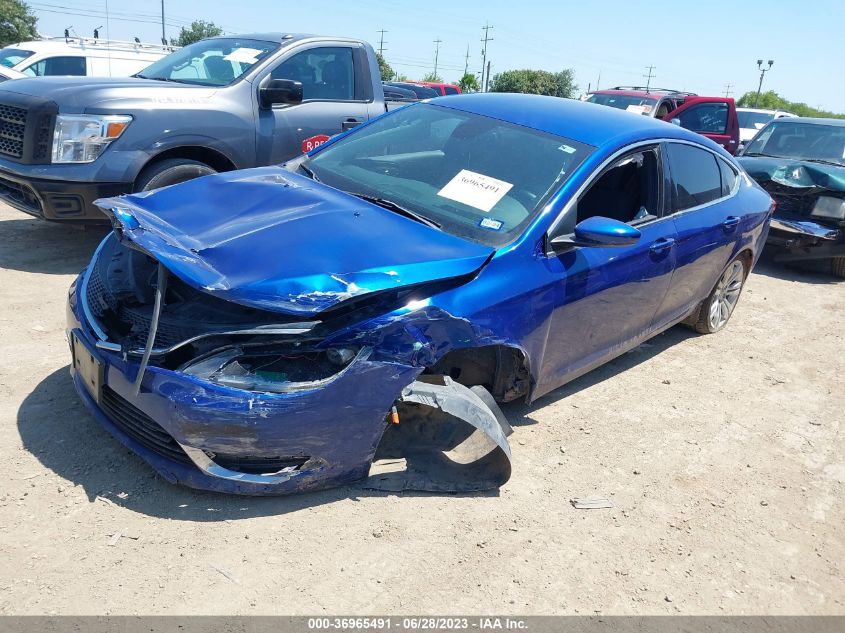 2016 CHRYSLER 200 LIMITED - 1C3CCCAB9GN126834