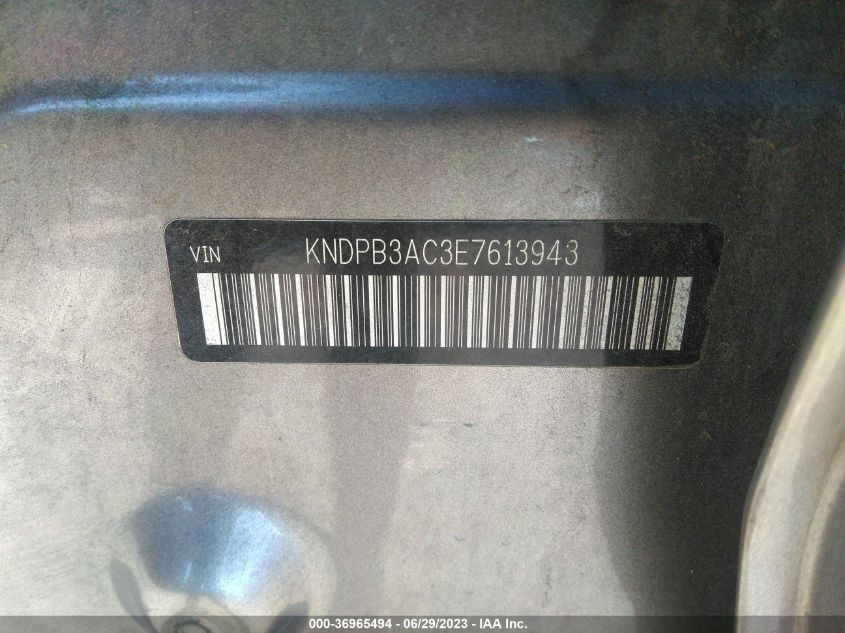 2014 KIA SPORTAGE LX - KNDPB3AC3E7613943