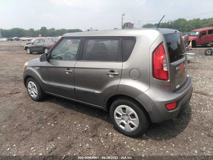 2013 KIA SOUL BASE - KNDJT2A50D7500397