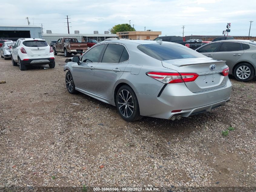 2020 TOYOTA CAMRY HYBRID SE - 4T1G31AK6LU010004