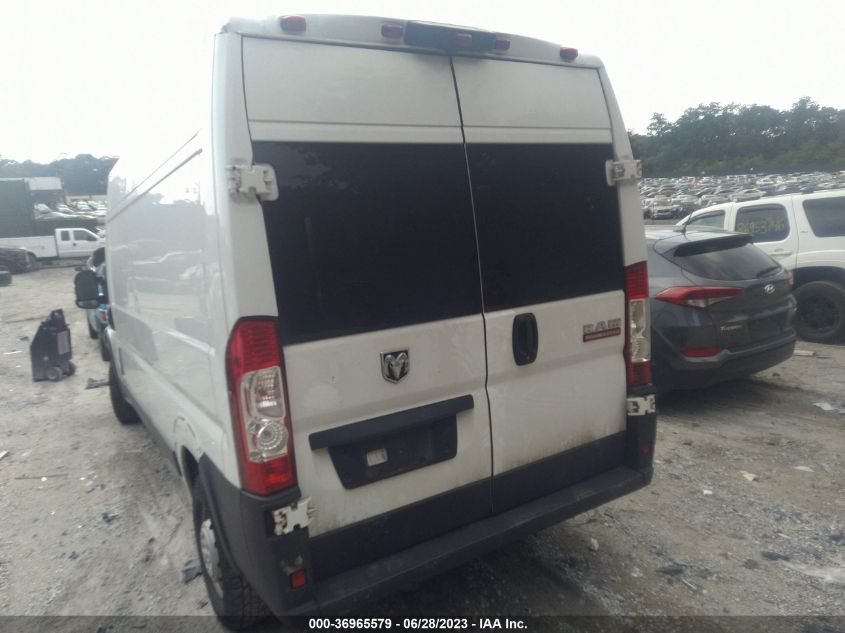2019 RAM PROMASTER 2500 3C6TRVDG3KE512179