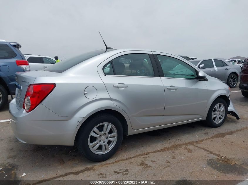 2013 CHEVROLET SONIC LT - 1G1JC5SH0D4254696