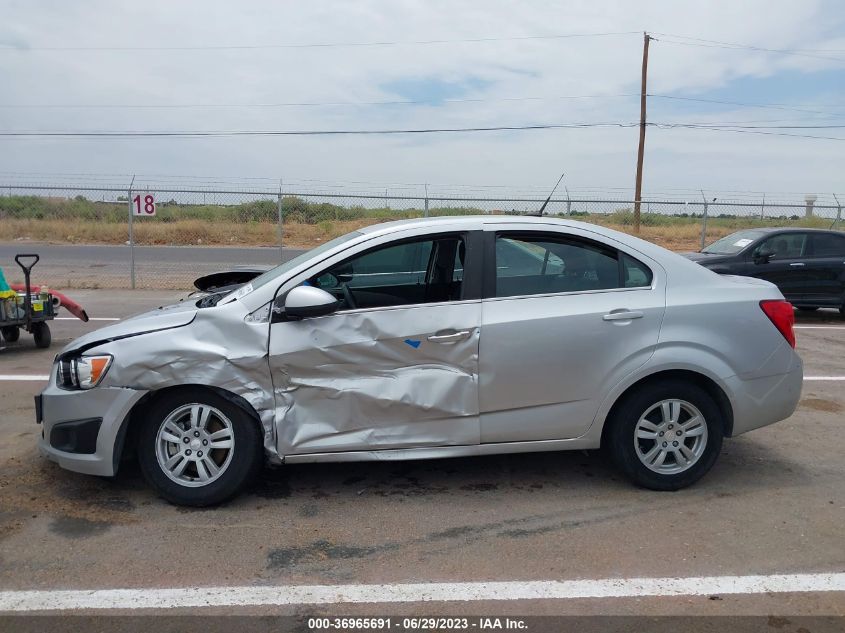 2013 CHEVROLET SONIC LT - 1G1JC5SH0D4254696