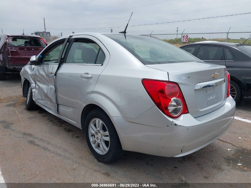 2013 CHEVROLET SONIC LT - 1G1JC5SH0D4254696