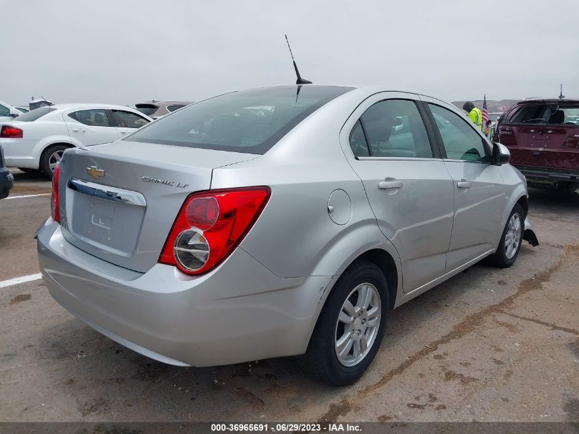 2013 CHEVROLET SONIC LT - 1G1JC5SH0D4254696