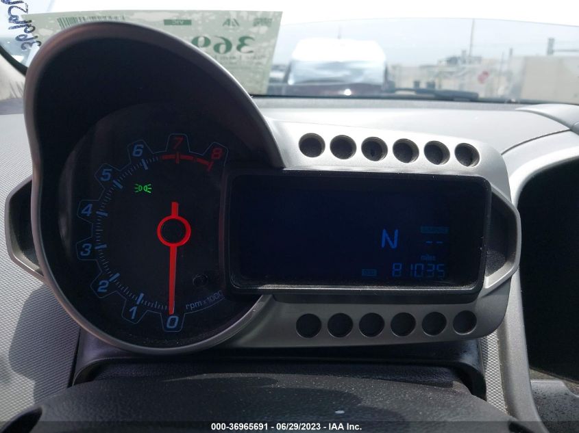 2013 CHEVROLET SONIC LT - 1G1JC5SH0D4254696