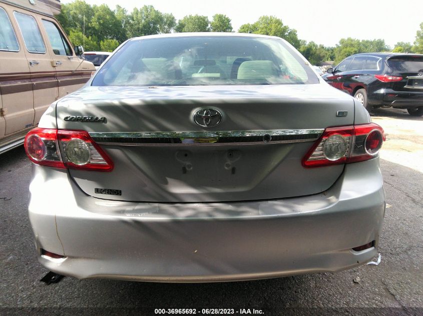 2013 TOYOTA COROLLA L/LE/S - 2T1BU4EE8DC922665