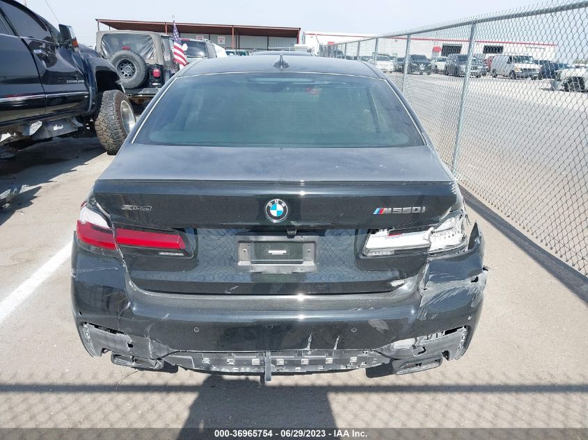 2022 BMW 5 SERIES M550I XDRIVE - WBA13BK07NCJ21518