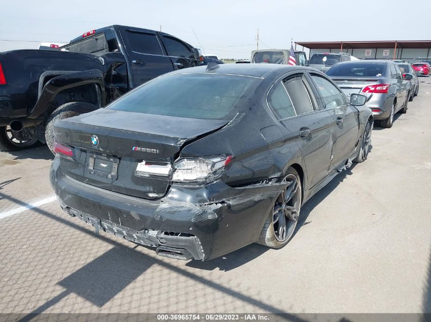 2022 BMW 5 SERIES M550I XDRIVE - WBA13BK07NCJ21518