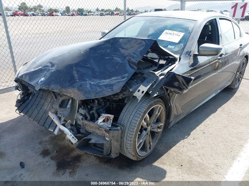 2022 BMW 5 SERIES M550I XDRIVE - WBA13BK07NCJ21518