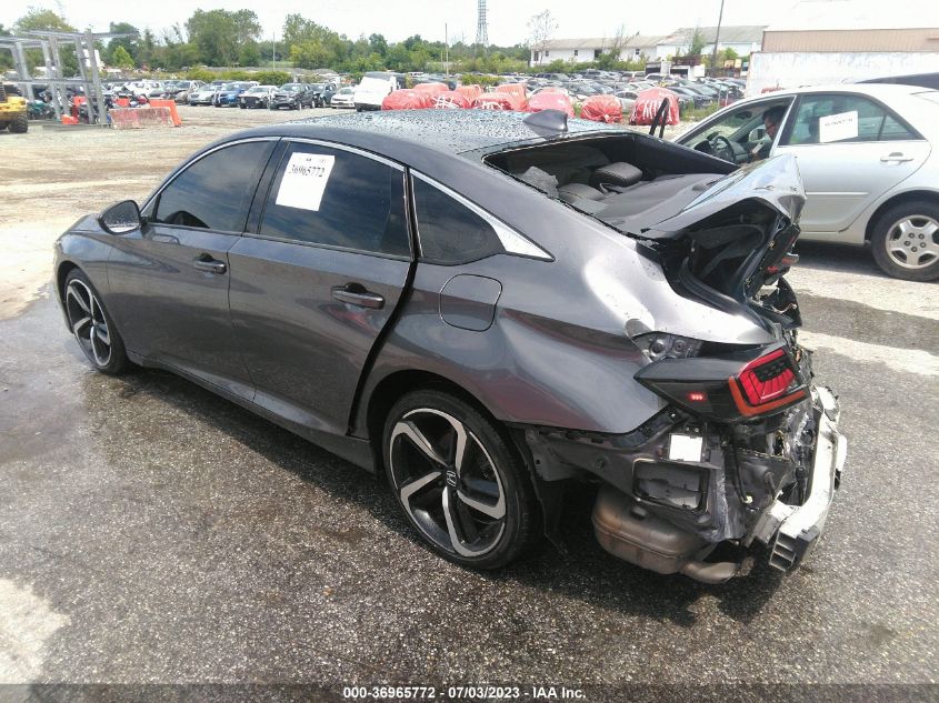 2019 HONDA ACCORD SEDAN SPORT 2.0T - 1HGCV2F35KA024482