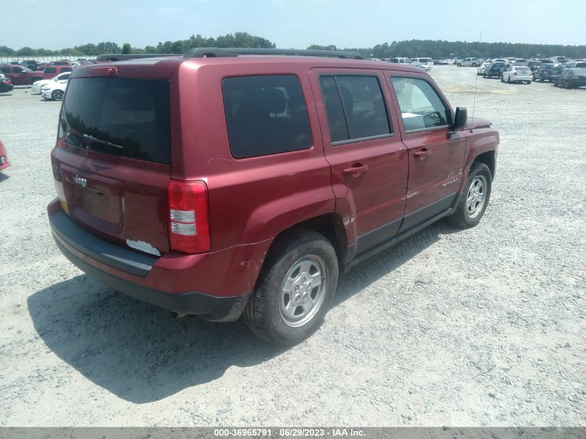 2015 JEEP PATRIOT SPORT - 1C4NJPBB9FD110332
