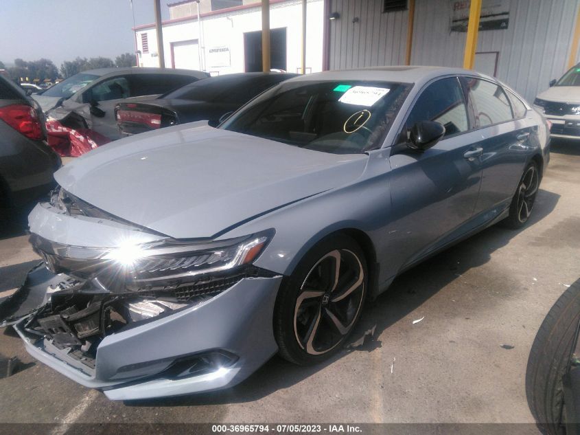 2021 HONDA ACCORD SEDAN SPORT - 1HGCV2F32MA006475
