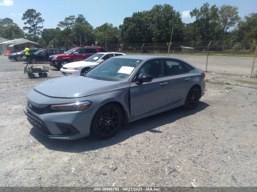 VIN 2HGFE2F56NH573371 2022 HONDA CIVIC SEDAN SPORT