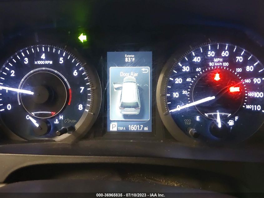 2017 TOYOTA SIENNA XLE AUTO ACCESS - 5TDYZ3DCXHS883788