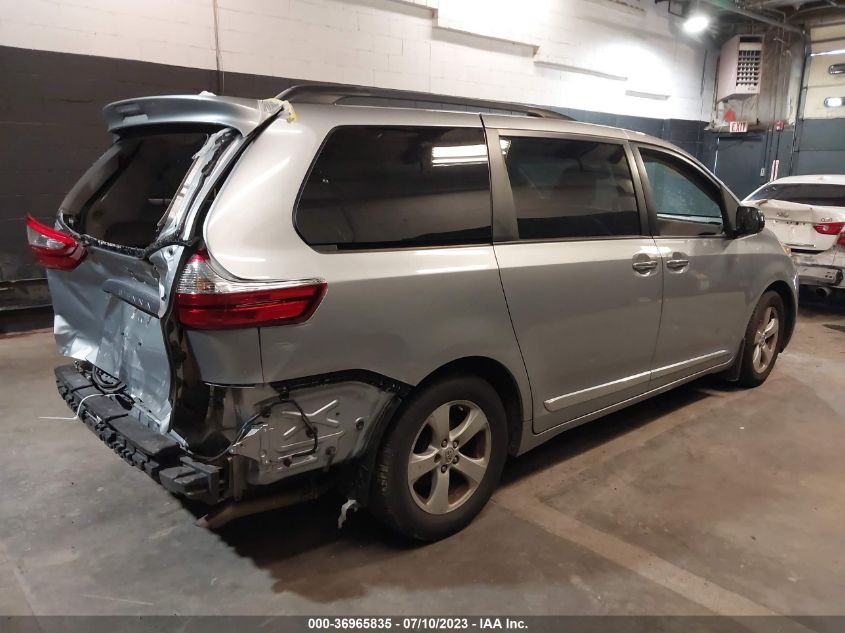 2017 TOYOTA SIENNA XLE AUTO ACCESS - 5TDYZ3DCXHS883788