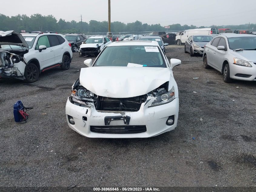 2013 LEXUS CT 200H HYBRID - JTHKD5BH3D2130702