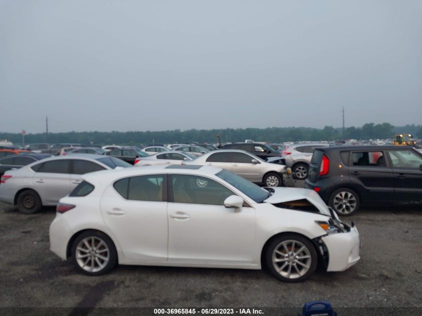 2013 LEXUS CT 200H HYBRID - JTHKD5BH3D2130702