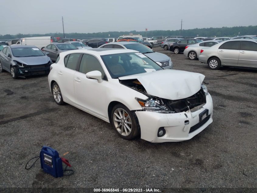 2013 LEXUS CT 200H HYBRID - JTHKD5BH3D2130702
