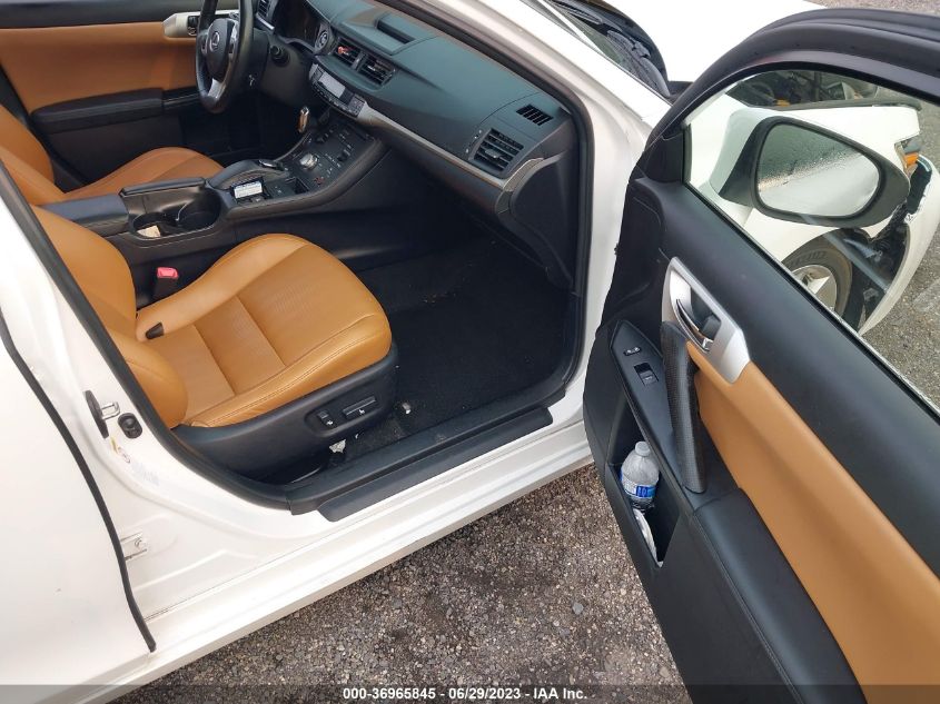 2013 LEXUS CT 200H HYBRID - JTHKD5BH3D2130702
