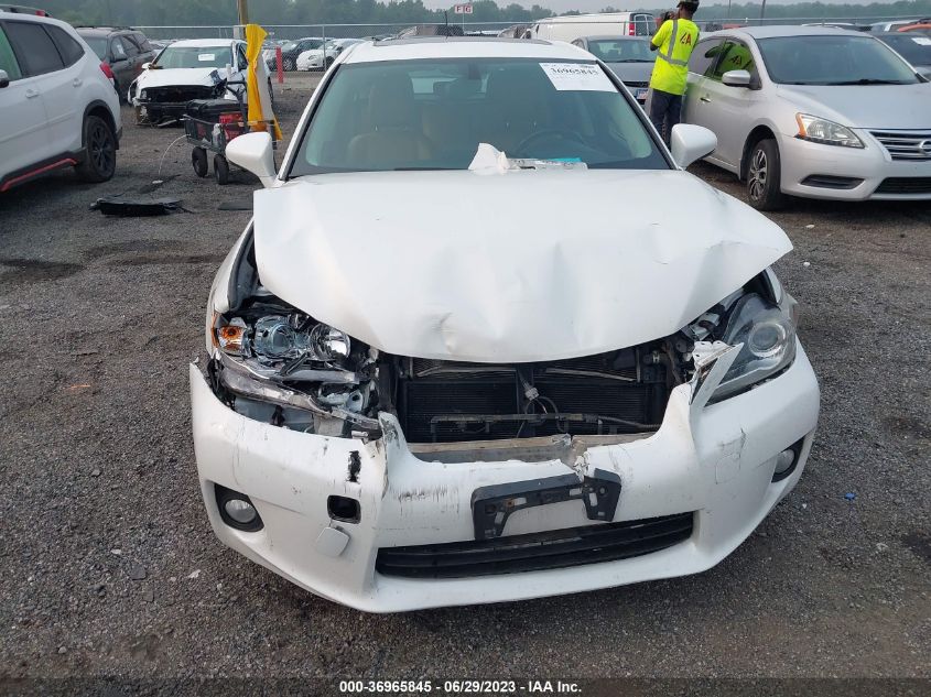 2013 LEXUS CT 200H HYBRID - JTHKD5BH3D2130702