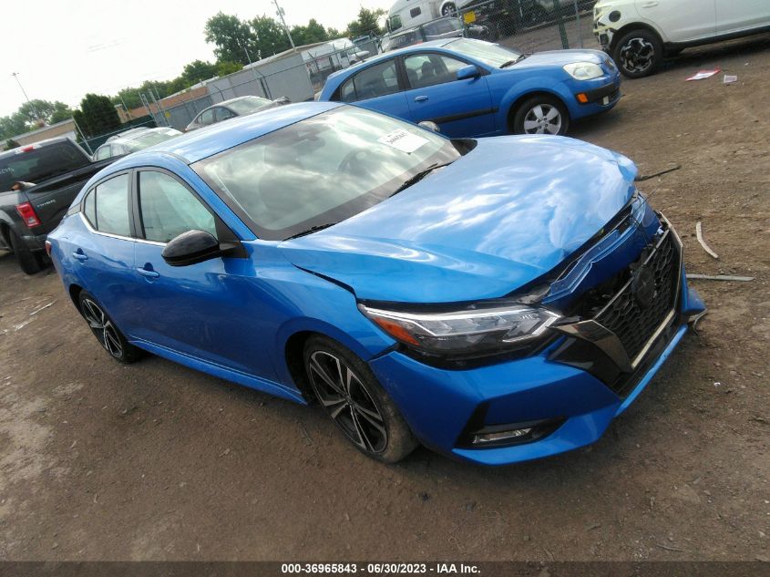 2021 NISSAN SENTRA SR - 3N1AB8DV7MY330199