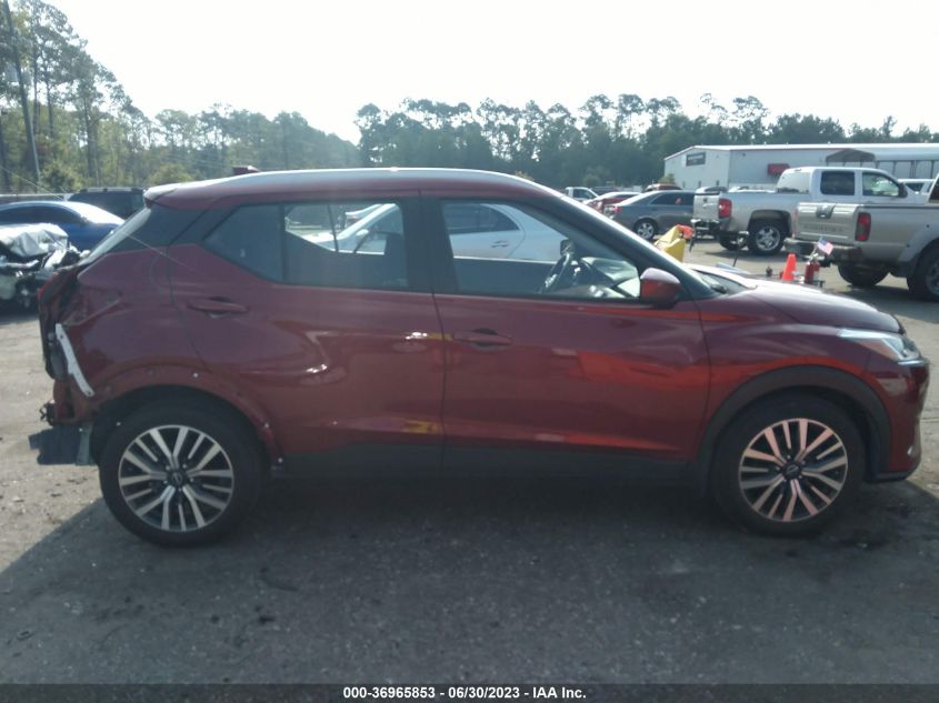 2022 NISSAN KICKS SV - 3N1CP5CV1NL499367