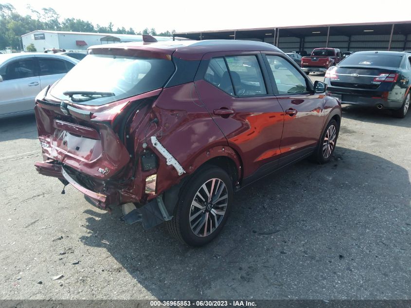 2022 NISSAN KICKS SV - 3N1CP5CV1NL499367