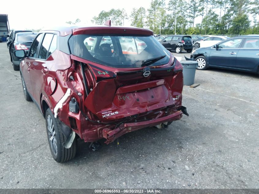 2022 NISSAN KICKS SV - 3N1CP5CV1NL499367