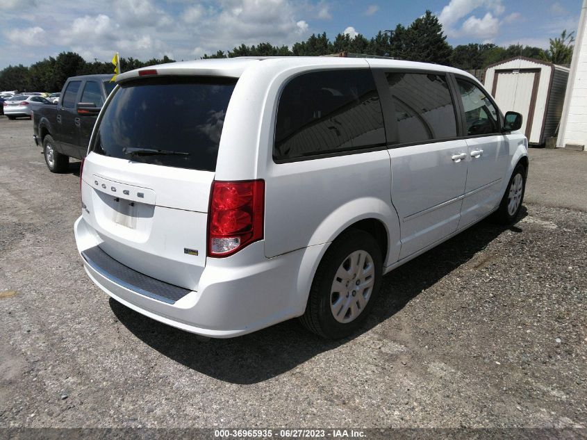 2015 DODGE GRAND CARAVAN SE - 2C4RDGBG6FR531927