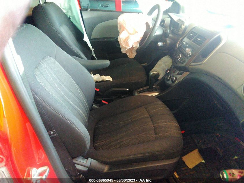 2013 CHEVROLET SONIC LT - 1G1JC6SH7D4210524