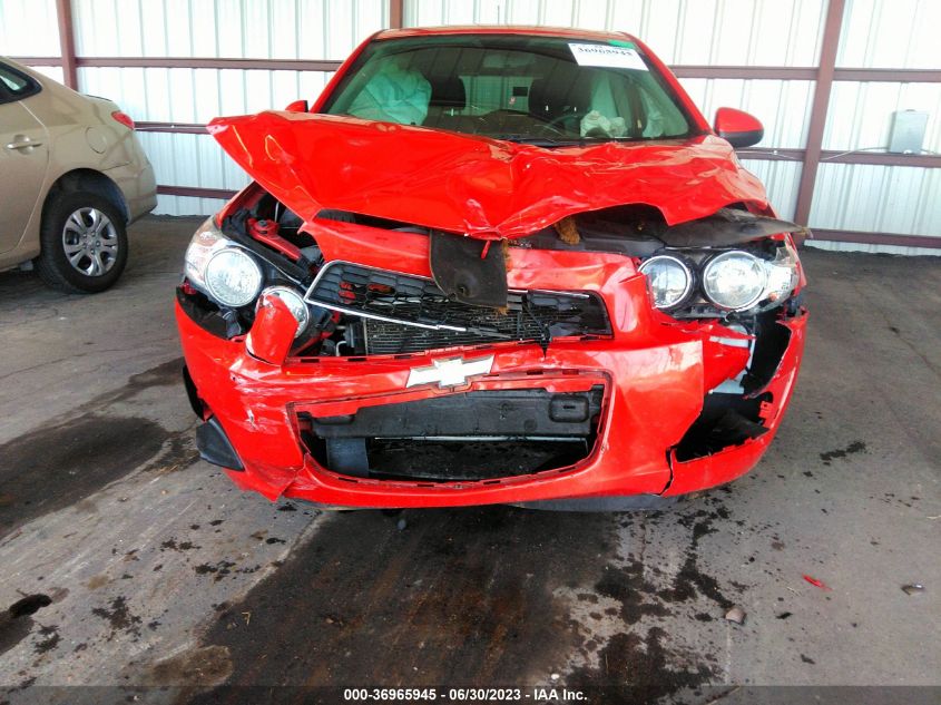 2013 CHEVROLET SONIC LT - 1G1JC6SH7D4210524