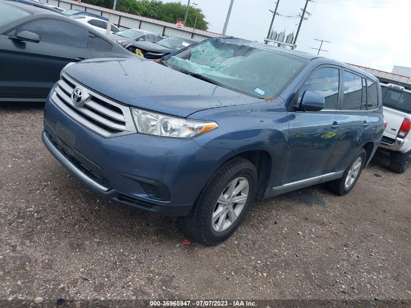 2013 TOYOTA HIGHLANDER - 5TDZA3EHXDS046197