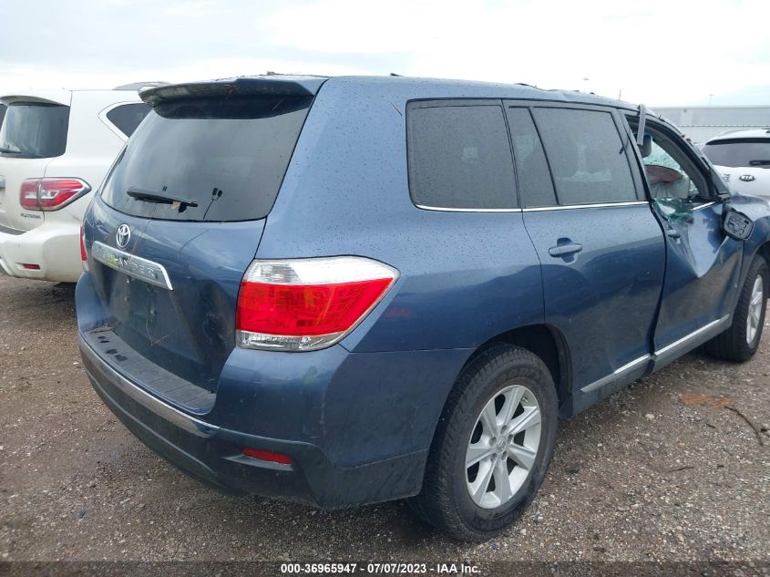 2013 TOYOTA HIGHLANDER - 5TDZA3EHXDS046197