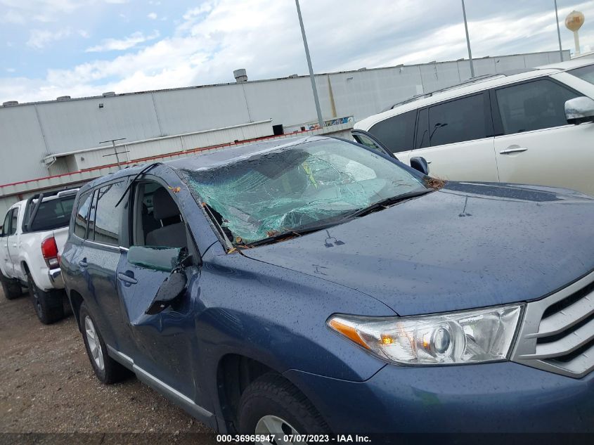 2013 TOYOTA HIGHLANDER - 5TDZA3EHXDS046197