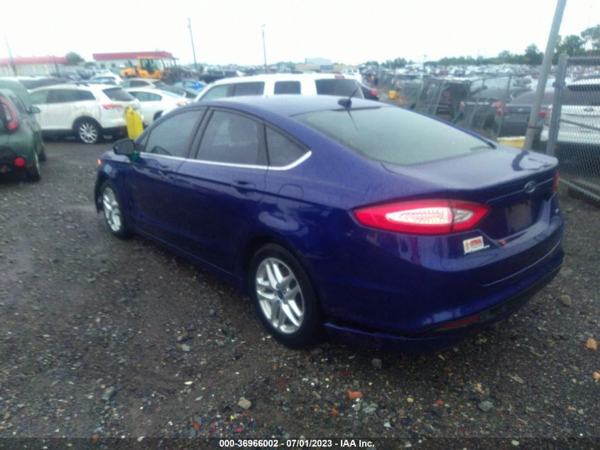 2015 FORD FUSION SE - 1FA6P0H76F5124556