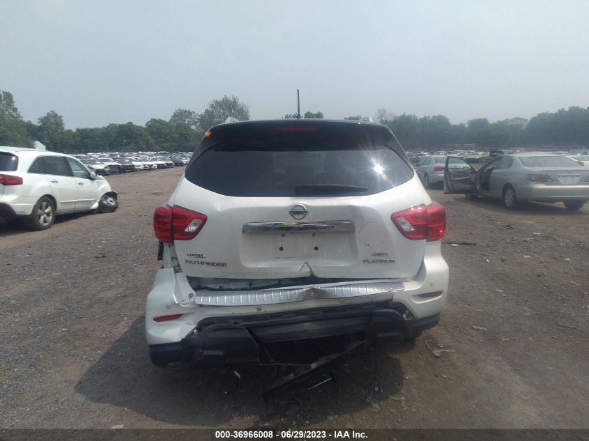 2017 NISSAN PATHFINDER PLATINUM - 5N1DR2MM2HC681753