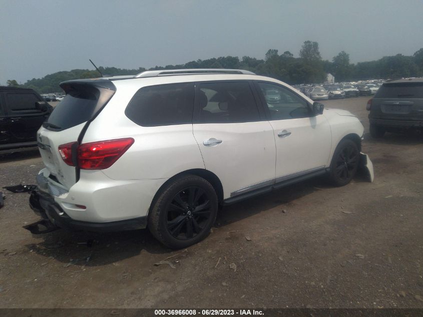 2017 NISSAN PATHFINDER PLATINUM - 5N1DR2MM2HC681753
