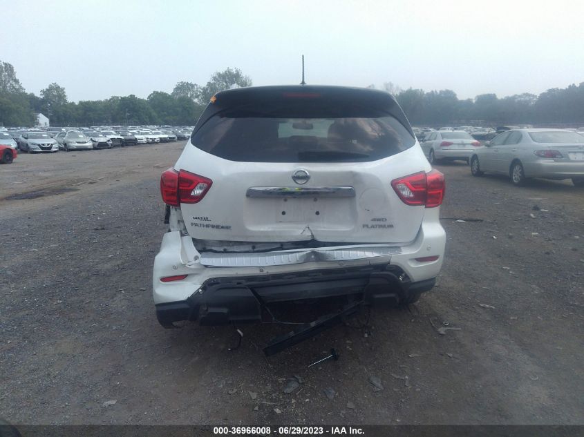 2017 NISSAN PATHFINDER PLATINUM - 5N1DR2MM2HC681753