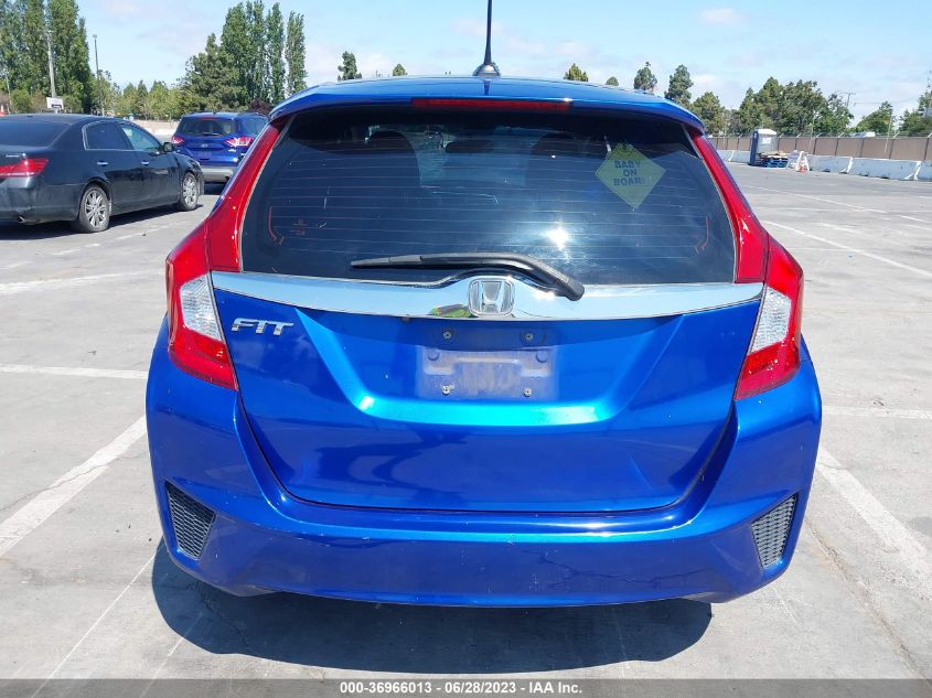 2016 HONDA FIT EX-L - 3HGGK5H99GM703355