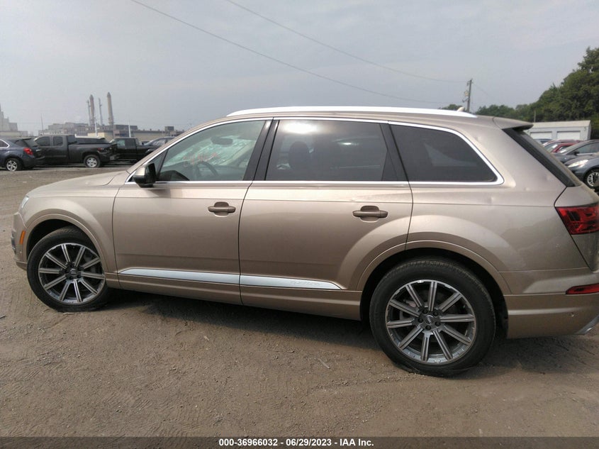 VIN WA1LAAF70KD004009 2019 AUDI Q7 PREMIUM PLUS