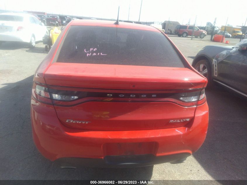 2016 DODGE DART SXT - 1C3CDFBB5GD733011