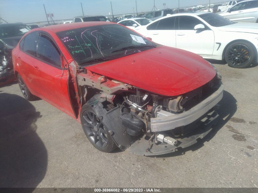 2016 DODGE DART SXT - 1C3CDFBB5GD733011