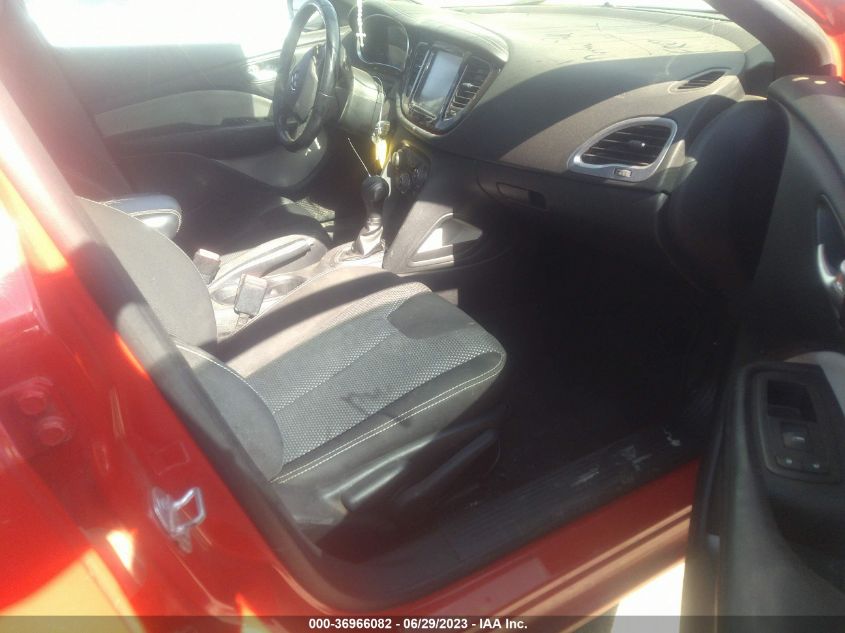 2016 DODGE DART SXT - 1C3CDFBB5GD733011