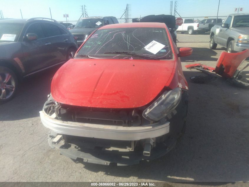 2016 DODGE DART SXT - 1C3CDFBB5GD733011
