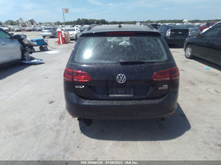 2017 VOLKSWAGEN GOLF SPORTWAGEN TSI S 3VW017AU5HM528629