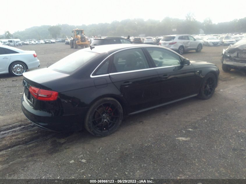 2014 AUDI A4 PREMIUM PLUS - WAUFFAFLXEA081653